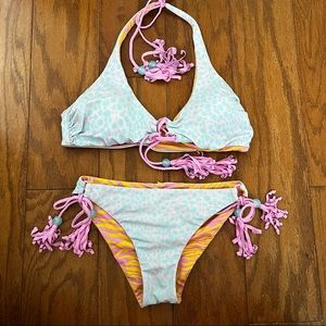 Reversible Bikini Animal Print